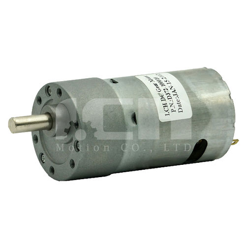 DC-Getriebemotor - D372B3 series - I.CH MOTION CO.,LTD - Stirnrad / Parallelwellen / mit Vollwelle
