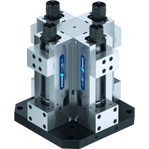 Gusseisen-Spannturm - Aufspanntürme mit Spannmittel - SCHUNK SE & Co. KG