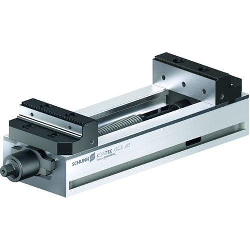 Schraubstock für Werkzeugmaschinen - KSC-F Series - SCHUNK SE & Co. KG - manuell / modulierbar / horizontal