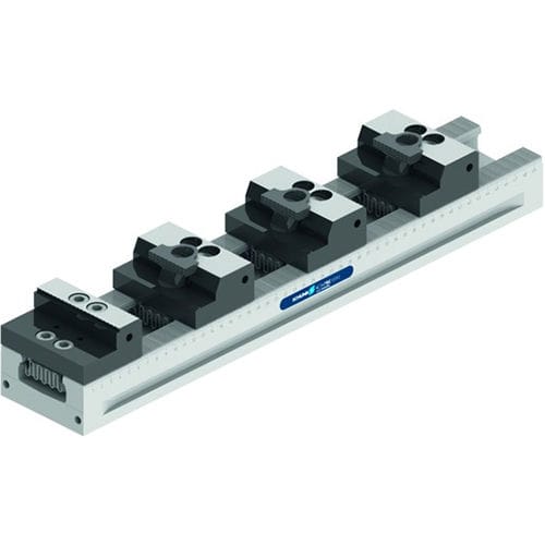 Maschinenschraubstock - KSM2 - SCHUNK SE & Co. KG - manuell / modulierbar / horizontal