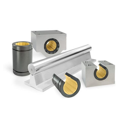 Polymer-Linearlager - PL series - Thomson Industries, Inc. - glatt / geschlossen / offen