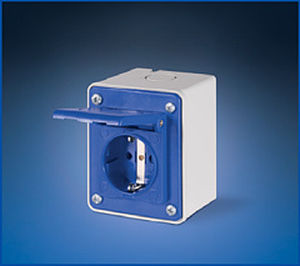 Schalttafeleinbau-Steckdose - DOMO series - SCAME PARRE S.p.A. - Einbau / IP44