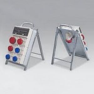 Elektrogehäuse für Baustellen - MOBIL series - SCAME PARRE S.p.A. - voll ausgestattet / modular / Kunststoff