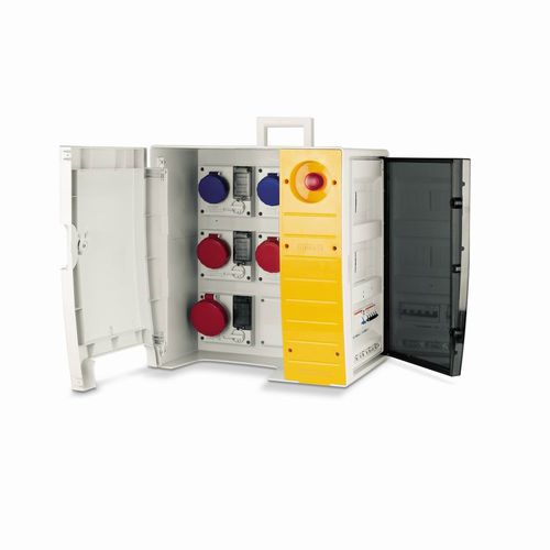 Elektrogehäuse für Baustellen - MBOX series - SCAME PARRE S.p.A. - voll ausgestattet / tragbar / Kunststoff