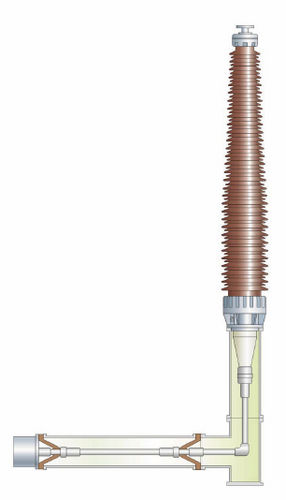 Durchführung für Transformatoren / Öl - 145 - 550 kV | EGA - Trench Group