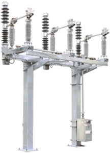 Mittelspannungs-Lasttrennschalter - Mark VI - S&C Electric Company - für Außenbereich