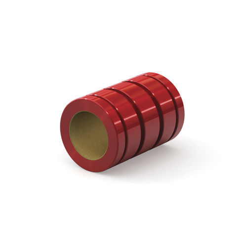 Lineares Gleitlager - FL series - PBC Linear - anodisiertes Aluminium / Edelstahl / schale