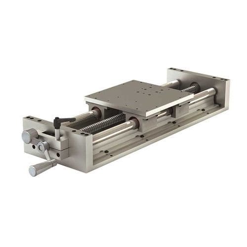 Gleitläufer-Linearführung - 2HCR - PBC Linear - Kugelgewindespindel / breit / Edelstahl