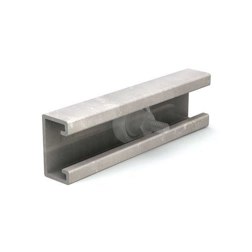 Rollen-Linearführung - PAC series - PBC Linear - mit Kugellager / Stahl / schienenmontiert