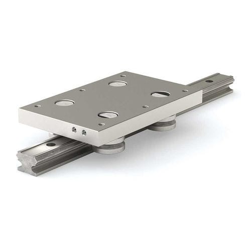Rollen-Linearführung - IVTAAW series - PBC Linear - Präzision / Edelstahl / Aluminium