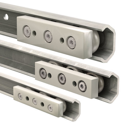 Rollen-Linearführung - CR series  - PBC Linear - regelbar / Präzision / Zink