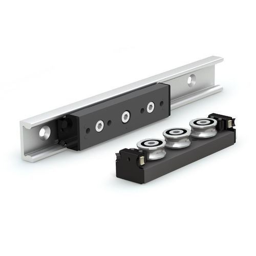 Rollen-Linearführung - Rail Plus - PBC Linear - 28 mm / 43 mm / Stahl