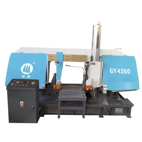 Trennsägemaschine - GY4260 - Zhejiang Weiye Sawing Machine Co., Ltd - Band / horizontal / für Metall