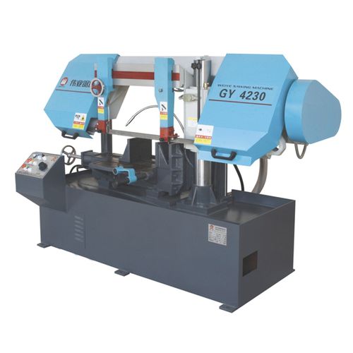 Bandsäge - GY4230 - Zhejiang Weiye Sawing Machine Co., Ltd - horizontal / für Rohre / halbautomatisch