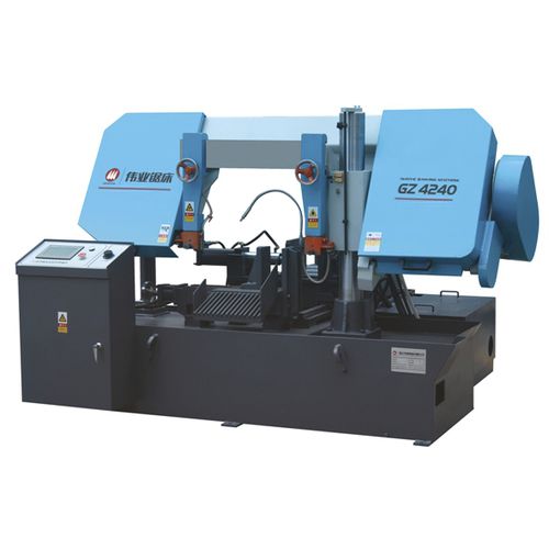 Bandsäge - GZ4240 - Zhejiang Weiye Sawing Machine Co., Ltd - horizontal / für Rohre / vollautomatisch
