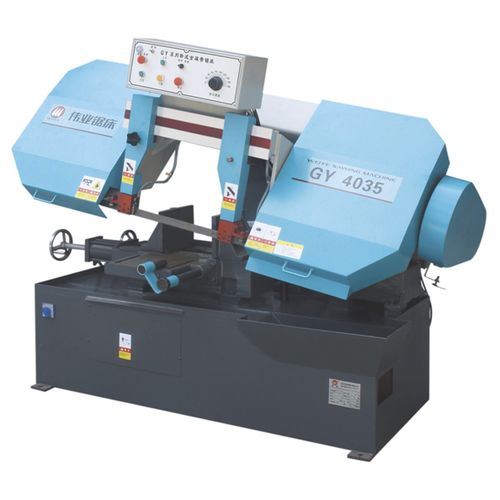 Bandsäge - GY4035 - Zhejiang Weiye Sawing Machine Co., Ltd - horizontal / für Rohre / halbautomatisch
