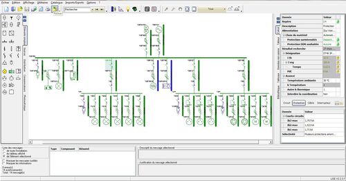 Visualisierungssoftware - Lise 630 - BBS Conception - Elektrische Berechnung / Kontroll / Kontroll