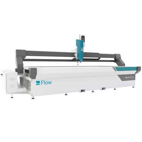 Wasserstrahlschneidmaschine - Mach 200s series - Flow Europe GmbH - Flow Waterjet Europe - Rein-Wasserstrahl / für Schaum / für Lebensmittel