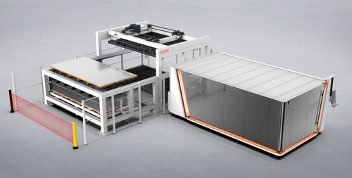 Be- und Entladesystem / für Platten - iTrans - Jinan Bodor CNC machine CO.,LTD. - für Schlauch / automatisch