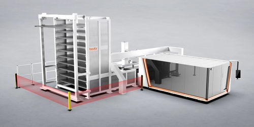 Lagerturm für Blech - iTransTower - Jinan Bodor CNC machine CO.,LTD. - vertikal / automatisch