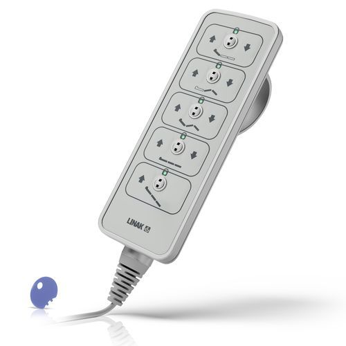 Fernbedienung mit E-Kabel - HL400 - LINAK - mit Knöpfen / für Aktuatoren / für Drehstühle