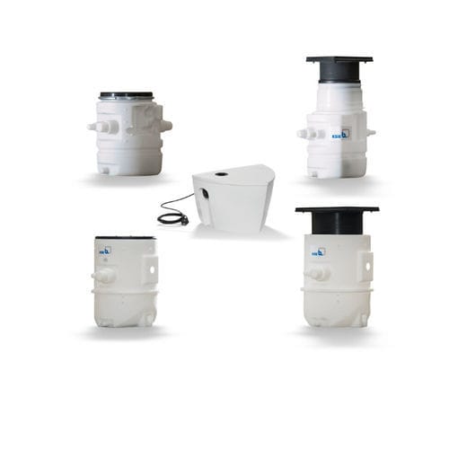 Kompakter Abwasserhebeanlage - Ama-Drainer-Box series - KSB