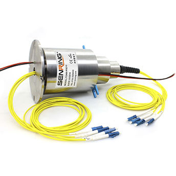 Elektrischer Schleifring - FO808 Series - SenRing Electronics. - Lichtleiter / Mehrweg / mit hoher Drehzahl