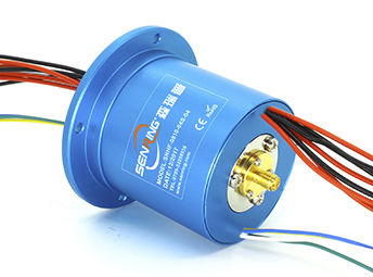 Signalübertragungs-Schleifring - HF0218-64 Series - SenRing Electronics. - für Radarantennen / Mehrweg / mit RF Kanal
