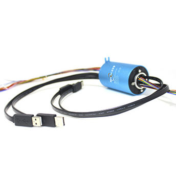 USB-Schleifring - UH3899-02 Series - SenRing Electronics. - hydraulisch / pneumatisch / Standard