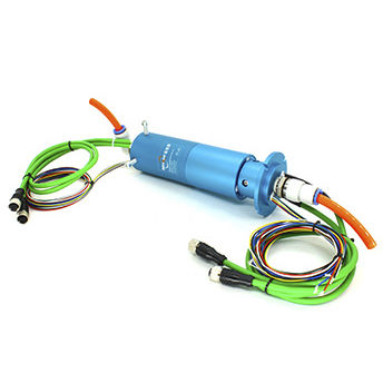 Elektrischer Schleifring - ZM099 Series - SenRing Electronics. - für Servomotor / Flansch