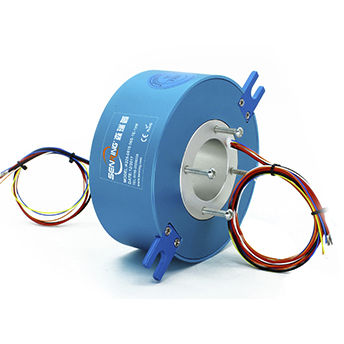 Elektrischer Schleifring - K350 Series - SenRing Electronics. - Pancake-Typ / Aluminiumlegierung / Gold