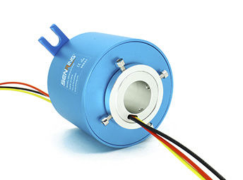 Durchgangsbohrungs-Schleifring - 212004250 series - SenRing Electronics. - Aluminium / Edelstahl / Standard