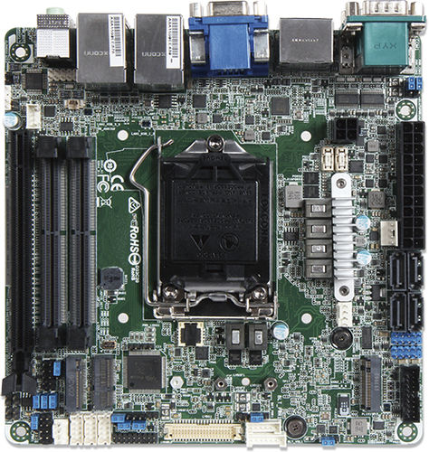 Single-Board-Computer / mini-ITX - WADE-8212-Q470E - PORTWELL - Intel® Celeron® / Intel® Pentium / Intel® Core™ i Serie