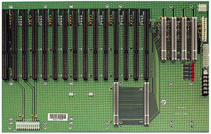 PCI-Backplane - PBP-19P4  - PORTWELL - ISA / PICMG / 16 Einbaustellen