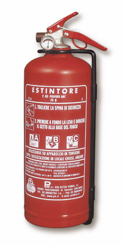 Feuerlöscher auf Pulverbasis - 2 kg, 13A-70B-C | EPP02011 - Pii Srl - tragbar