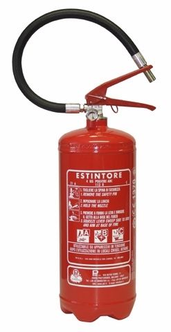Feuerlöscher auf Pulverbasis - 4 kg, 21A-113B-C | EPP04014 - Pii Srl - tragbar