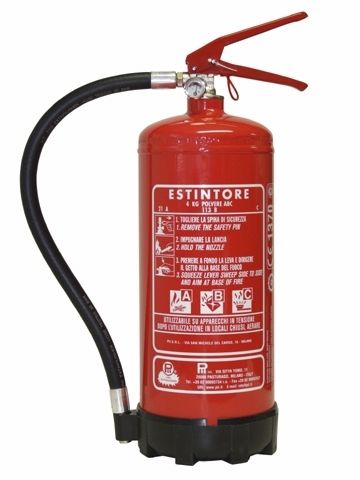 Feuerlöscher auf Pulverbasis - 4 kg, 21A-113B-C | EPP04020 - Pii Srl - tragbar