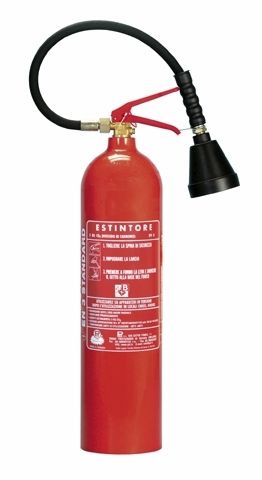 Feuerlöscher / Gas (CO2) - 5 kg, 89B | CO205007 - Pii Srl - tragbar