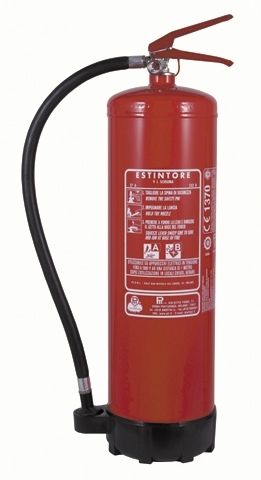 Schaum Feuerlöscher - 9 L, 27A 233B, AFFF 1% | WG090020 - Pii Srl - tragbar