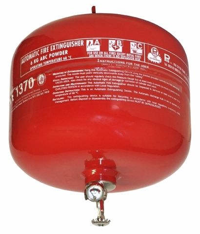 Festinstallierter Feuerlöscher - 6 kg, MAP 40 | AUT06001 - Pii Srl - automatisch