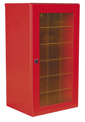 Wandmontiertes Gehäuse - 6 - 12 kg | EASY series - Pii Srl - rechteckig / für Feuerlöscher