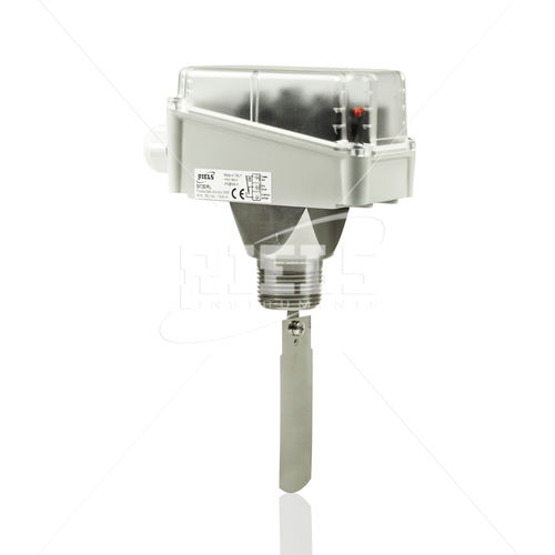 Mechanischer Durchflusswächter - RIV110 - Riels Instruments - Paddel / für Flüssigkeiten / vertikal