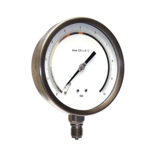 Relativdruckmanometer - RIB850 series - Riels Instruments - mit Zifferblatt-Anzeige / Gewinde / G 1/2