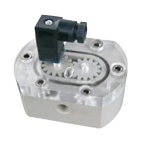 Zahnrad-Durchflussmesser - VZB-04-PP-VA - Riels Instruments - Impeller / Volumen / für Flüssigkeiten