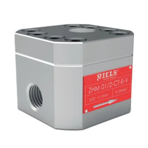 Zahnrad-Durchflussmesser - ZHM-CT  - Riels Instruments - Volumen / für Flüssigkeiten / kompakt
