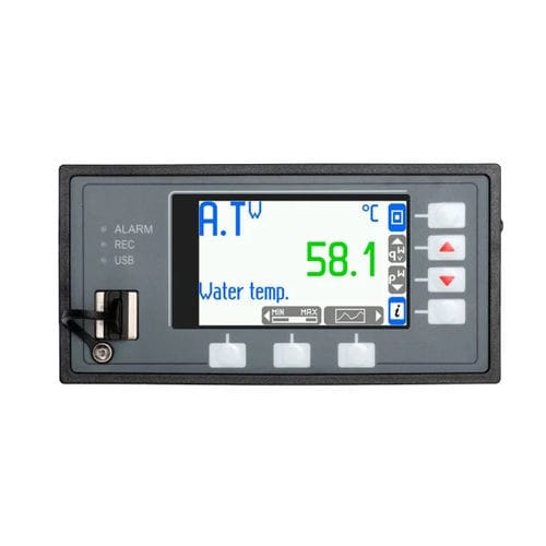 Durchflussrechner für Flüssigkeiten und Gase - FP-3011 series - Riels Instruments - Datenregistriergerät
