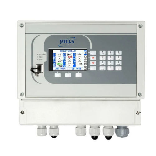 Durchflussrechner für Flüssigkeiten und Gase - FP-3021 series  - Riels Instruments - Datenregistriergerät