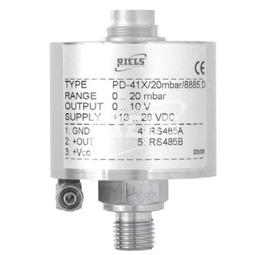Relativdruckmessumformer - PD-41X - Riels Instruments - Differenz / Keramik / kapazitiv