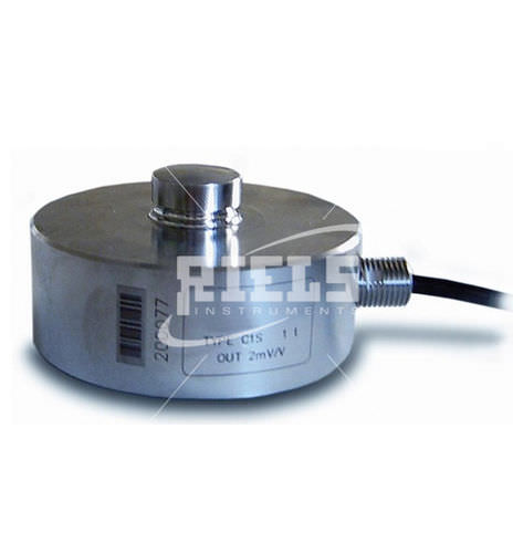 Druckkraft-Wägezelle - C2S - Riels Instruments - Knopf / Dehnungsmessstreifen / 2 mV/V
