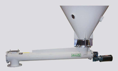 Schneckenbeschicker - Accu-Flo™ 495 series - Dynamic Air - für Feststoffe / motorisiert / rohrförmig